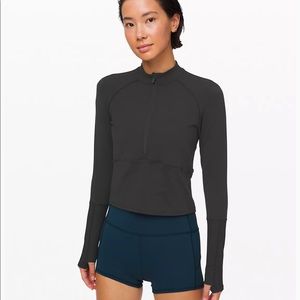 It’s Rulu long sleeve black lululemon shirt